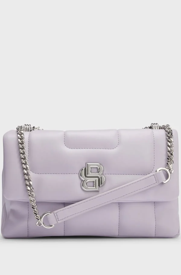 MULHER HUGO BOSS Malas>Bolsa A Tiracolo Acolchoada Com Monograma Double B