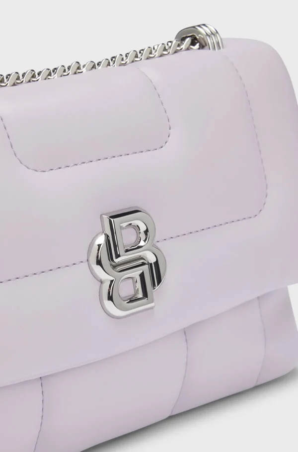 MULHER HUGO BOSS Malas>Bolsa A Tiracolo Acolchoada Com Monograma Double B