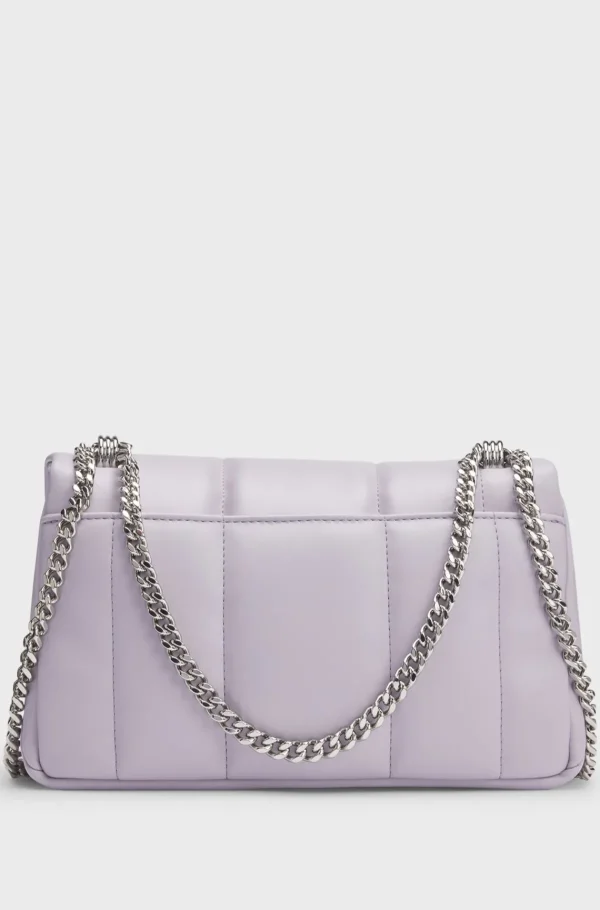 MULHER HUGO BOSS Malas>Bolsa A Tiracolo Acolchoada Com Monograma Double B