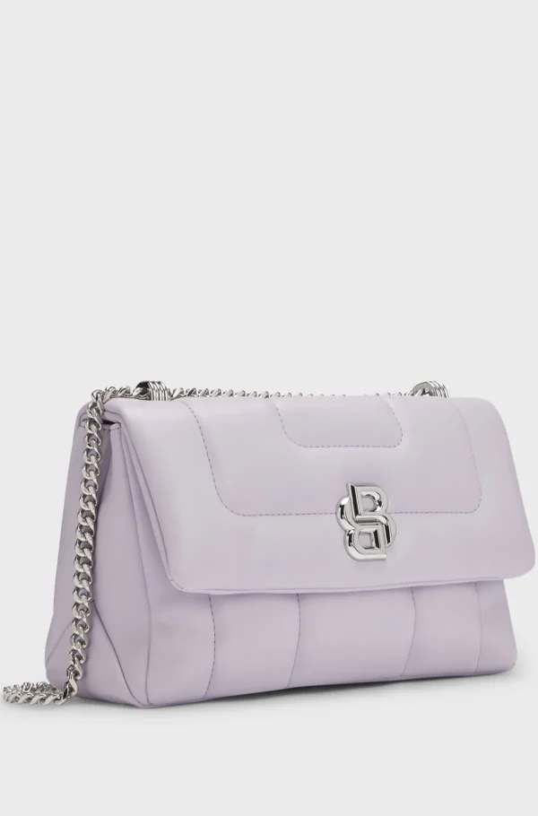 MULHER HUGO BOSS Malas>Bolsa A Tiracolo Acolchoada Com Monograma Double B