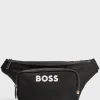 HUGO BOSS Malas>Bolsa De Cintura Estruturada Com Logótipo Contrastante