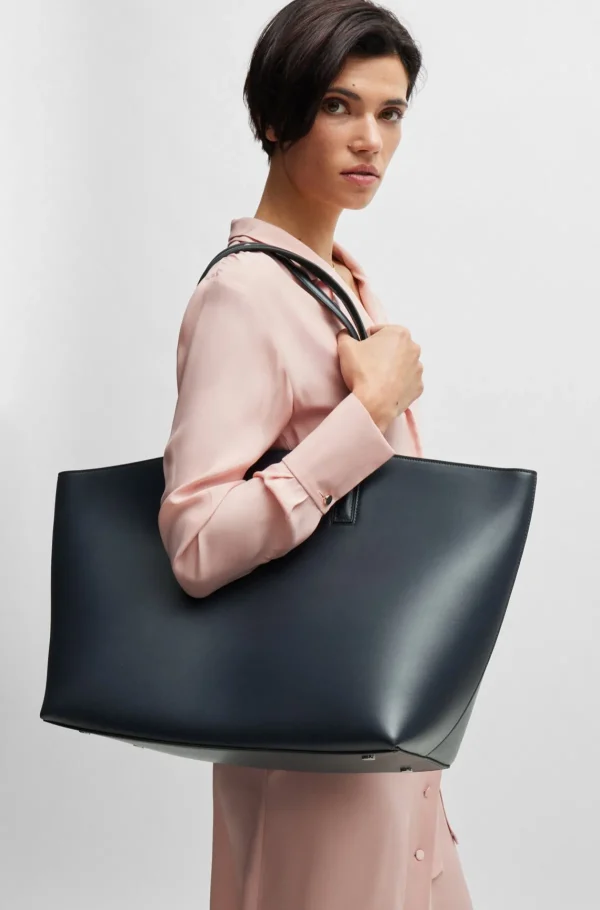 MULHER HUGO BOSS Malas>Bolsa De Pele Com Material Exclusivo