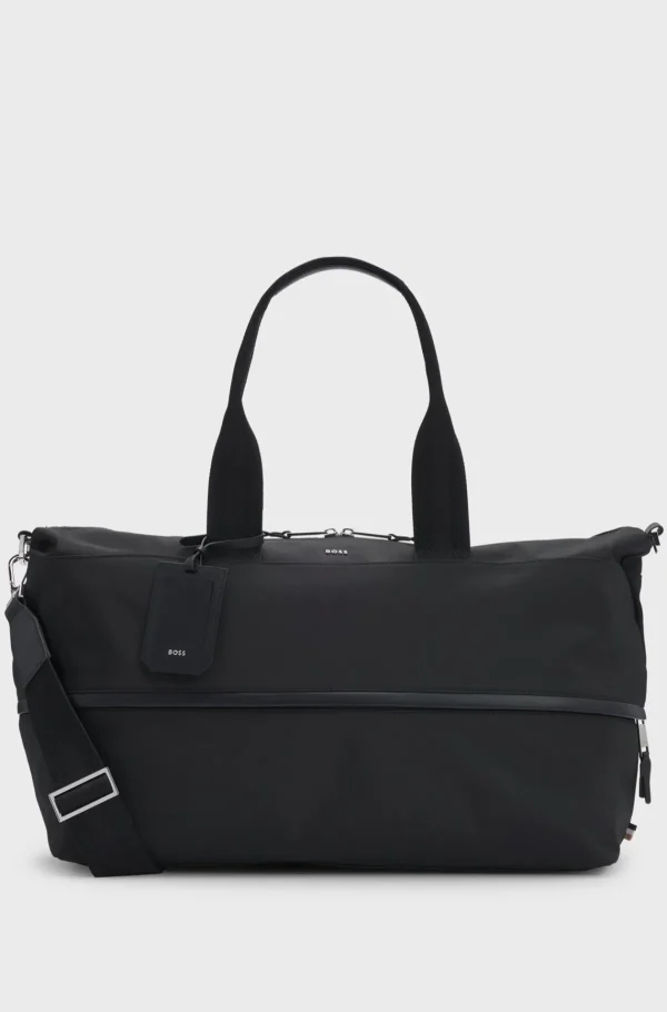 HUGO BOSS Malas>Bolsa De Viagem Expansível Com Acabamentos Exclusivos