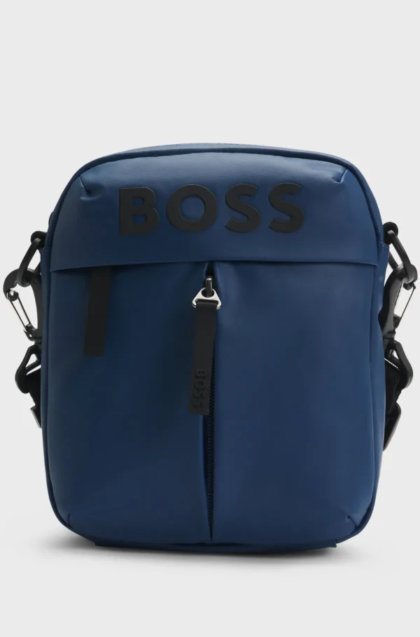 HUGO BOSS Malas>Bolsa Repórter Em Pele Sintética Com Logótipo Tonal