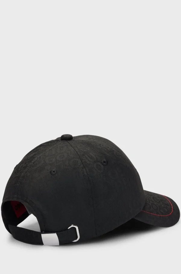 HUGO BOSS Bonés E Gorros>Boné Com Padrão Jacquard HUGO X Les Benjamins Com Etiqueta De Marca Conjunta