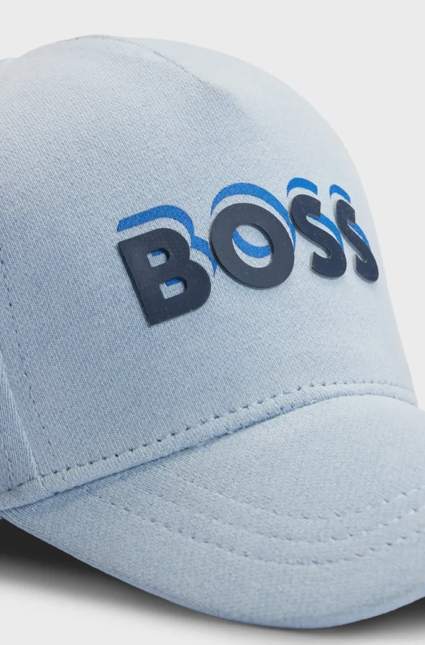 Crianças HUGO BOSS Chapéus E Cachecóis>Boné De Ganga Para Criança Com Logótipo Estampado