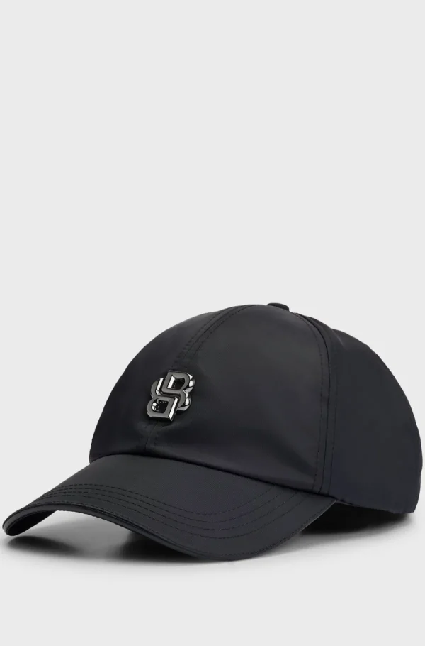 HUGO BOSS Bonés E Gorros>Boné Impermeável Com Monograma Double B