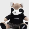 Crianças HUGO BOSS Acessórios Para Bebé>Brinquedo Em Pelo Sintético Vermelho-panda Para Bebé