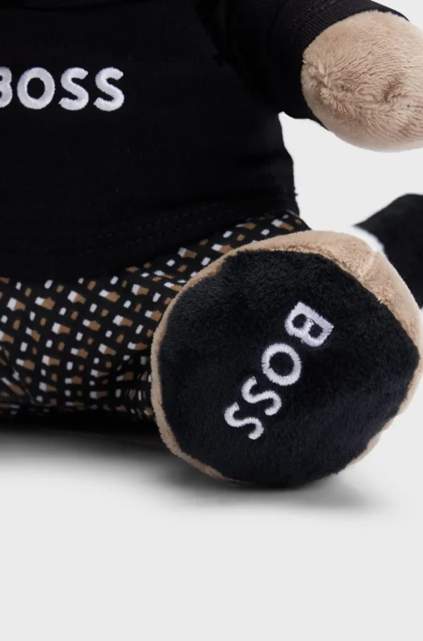 Crianças HUGO BOSS Acessórios Para Bebé>Brinquedo Em Pelo Sintético Vermelho-panda Para Bebé