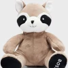 Crianças HUGO BOSS Acessórios Para Bebé>Brinquedo Fofinho Panda Vermelho Para Bebé Com Logótipos Bordados