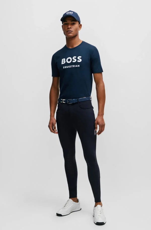 HUGO BOSS Calças E Calções>Calças De Equitação Com Joelheiras