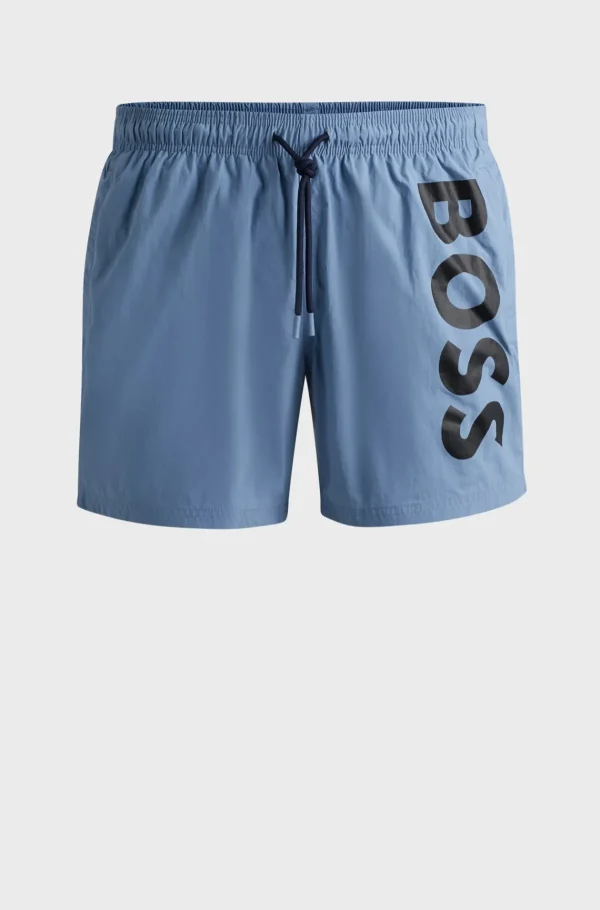 HUGO BOSS Roupa De Praia>Calções De Banho Totalmente Forrados Com Estampado De Logótipo