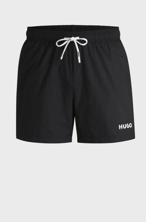 HUGO BOSS Roupa De Praia | Artigos Essenciais>Calções De Banho Totalmente Forrados Com Logótipo Contrastante