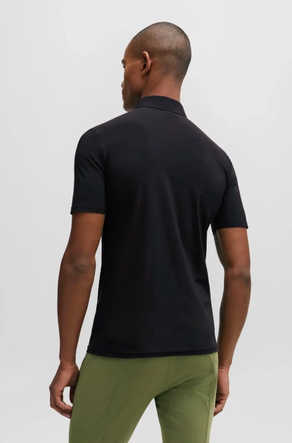 HUGO BOSS Polos>Camisa De Treino Equestre Com Logótipo Exclusivo