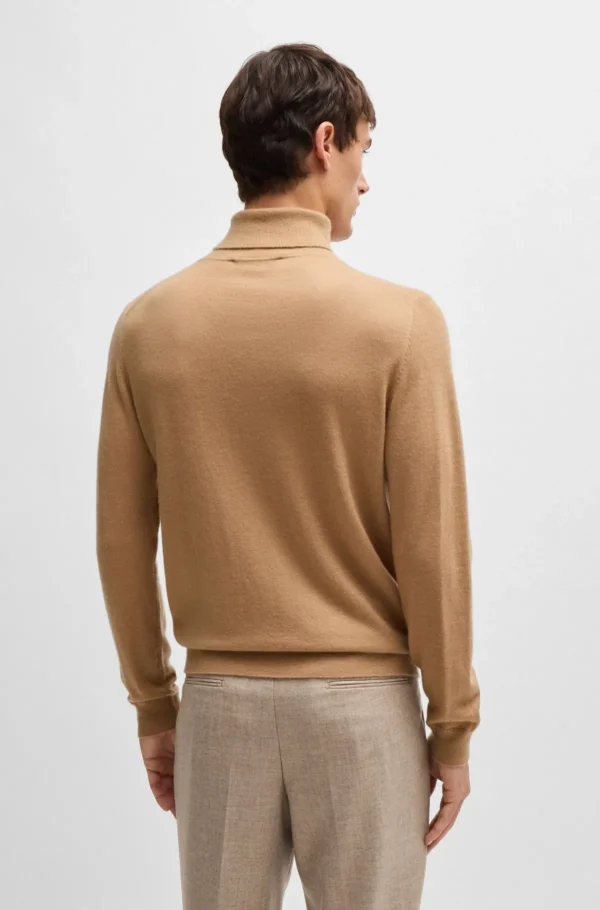 HUGO BOSS Camisolas E Cardigans>Camisola De Gola Redonda Em Caxemira