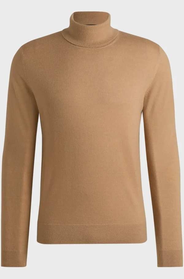 HUGO BOSS Camisolas E Cardigans>Camisola De Gola Redonda Em Caxemira