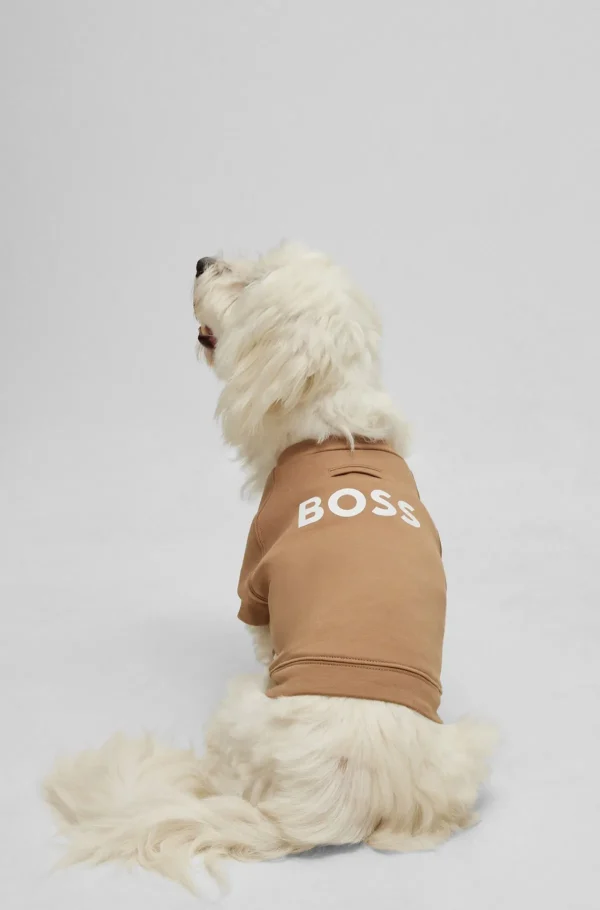 MULHER HUGO BOSS Acessórios Para Cães | Acessórios Para Cães>Camisola Em Mistura De Algodão Para Cães