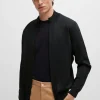 HUGO BOSS Camisolas E Cardigans | Artigos Essenciais>Cardigan De Lã Virgem Em Ajuste Regular