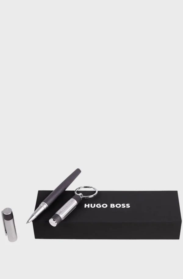 MULHER HUGO BOSS Mais Acessórios>Conjunto De Porta-chaves E Caneta Rollerball Em Bronze