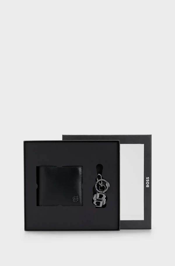 HUGO BOSS Carteiras>Conjunto De Presentes Acessórios Com Monogramas Double B