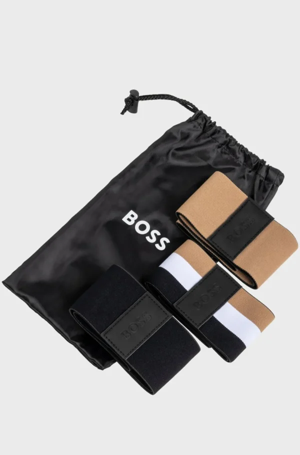 MULHER HUGO BOSS Mais Acessórios | Mais Acessórios>Conjunto De Três Faixas De Resistência Da Marca