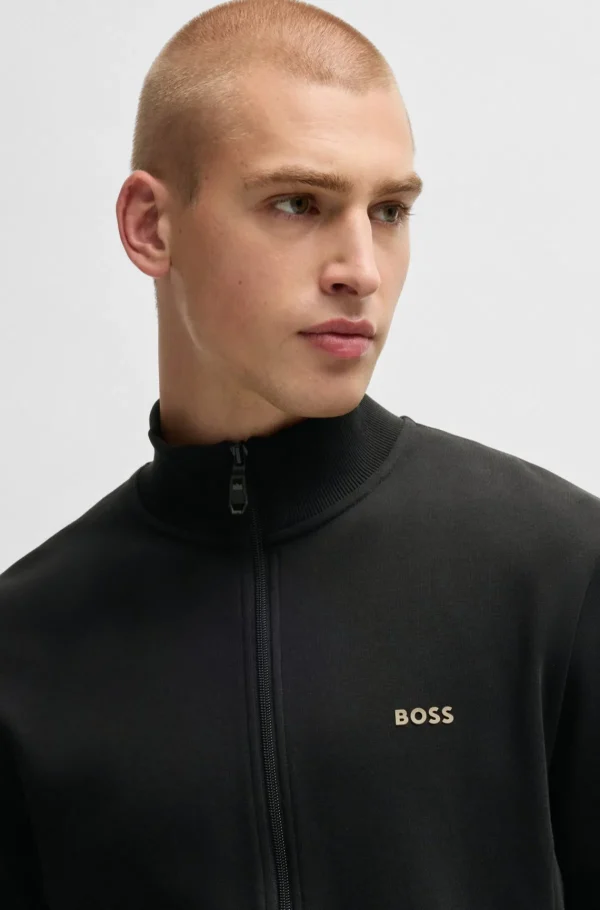 HUGO BOSS Ginásio E Corrida | Fatos De Treino>Fato De Treino De Algodão Interlock Com Detalhes De Logótipo