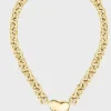 MULHER HUGO BOSS Joias>-tone Necklace With Heart Charm