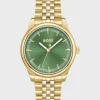 MULHER HUGO BOSS Relógios>-tone Watch With Green Dial And Pearlescent Inlay