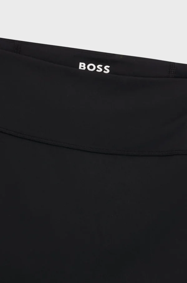 MULHER HUGO BOSS Vestuário Para O Ginásio>Leggings Em Jersey Elástico Com Monograma Double B