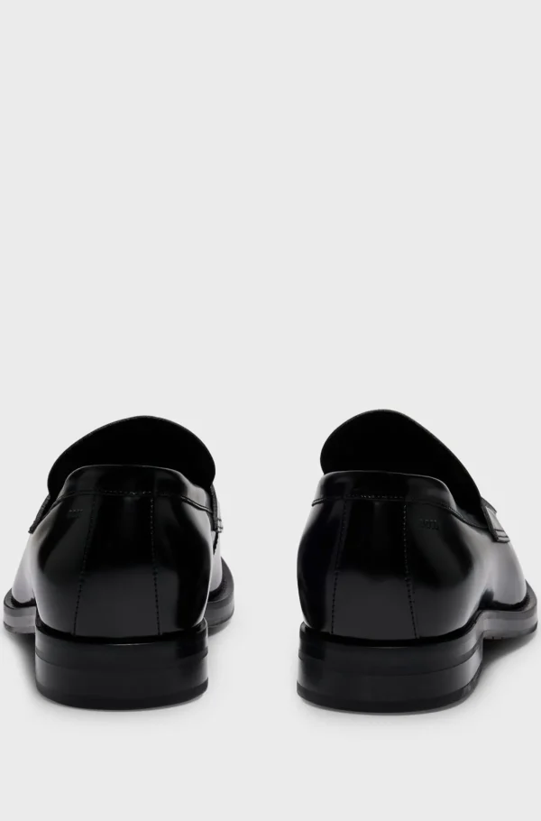 HUGO BOSS Sapatos Formais | Sapatos Informais>Mocassins Em Pele Com Sola Dressletic