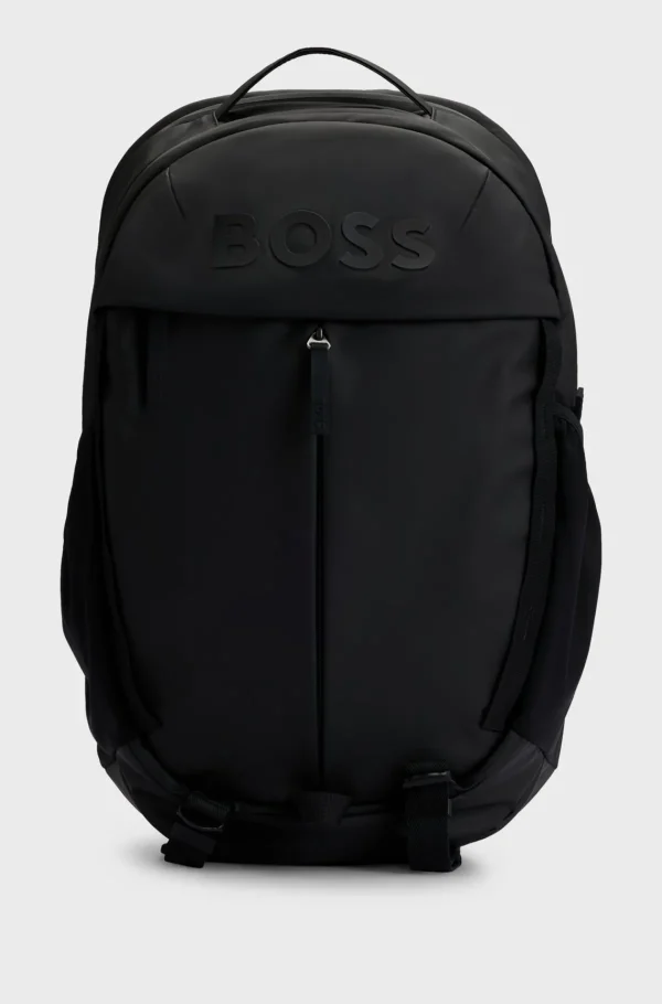 HUGO BOSS Malas>Mochila Em Pele Sintética Com Detalhes De Logótipo