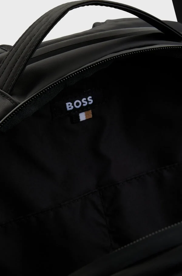 HUGO BOSS Malas>Mochila Em Pele Sintética Com Detalhes De Logótipo