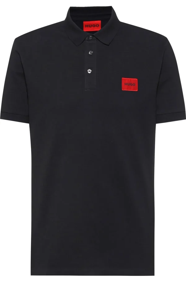 HUGO BOSS Polos>Polo Slim Fit Em Algodão Piqué Com Logótipo