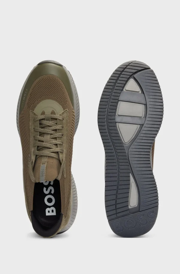 HUGO BOSS Sapatos Descontraídos>Sapatilhas TTNM EVO Com Parte Superior Em Malha