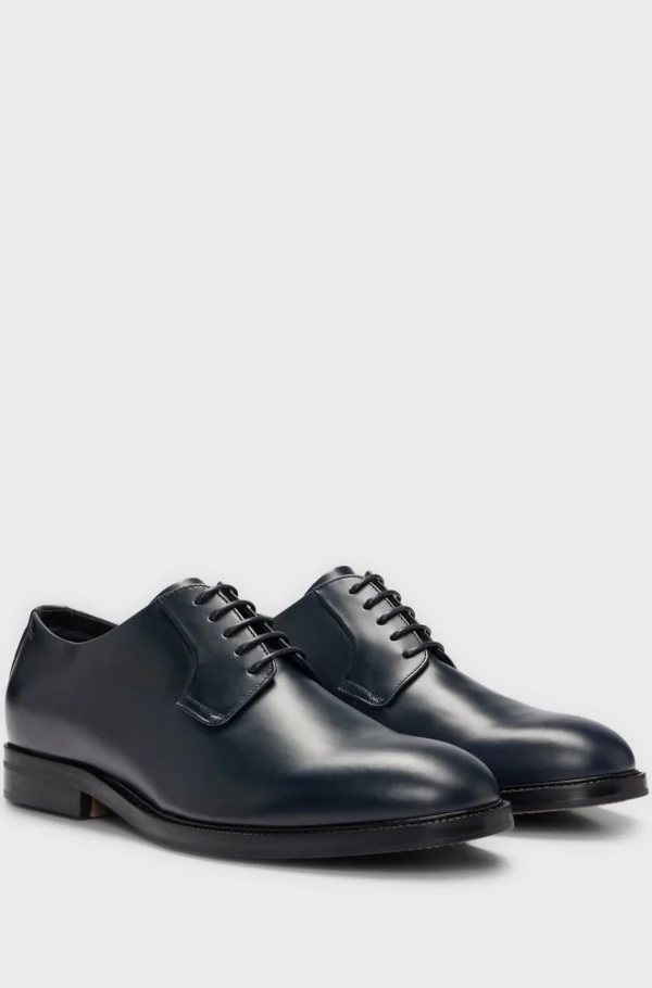 HUGO BOSS Sapatos Informais>Sapatos Derby Em Pele Dressletic