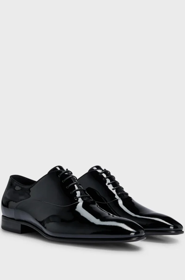 HUGO BOSS Sapatos Informais>Sapatos Oxford Em Pele Com Forro Em Pele