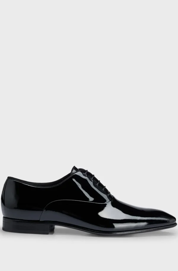 HUGO BOSS Sapatos Informais>Sapatos Oxford Em Pele Com Forro Em Pele