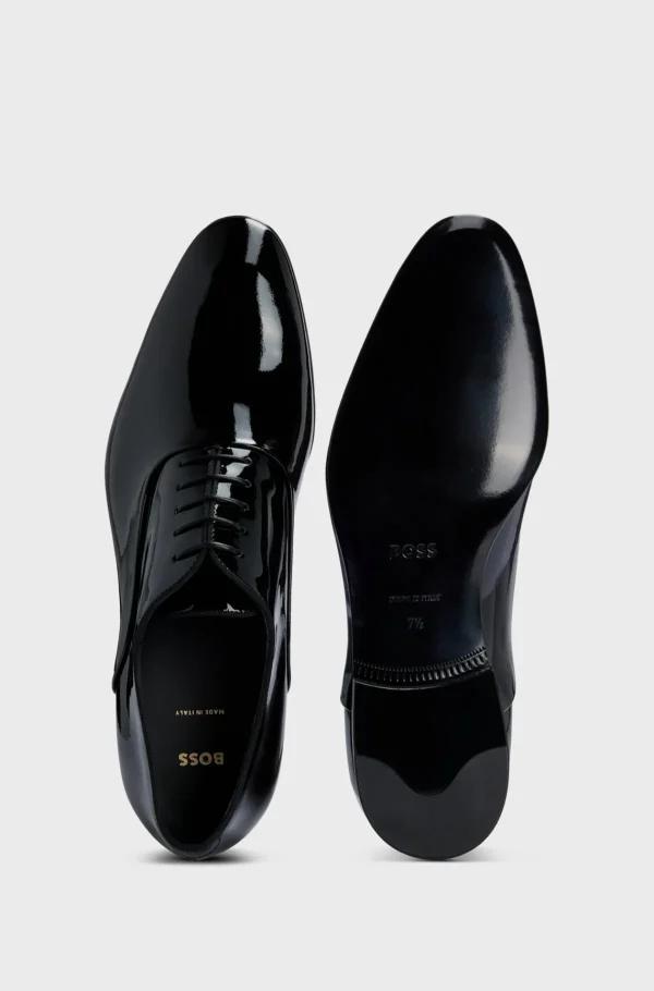 HUGO BOSS Sapatos Informais>Sapatos Oxford Em Pele Com Forro Em Pele