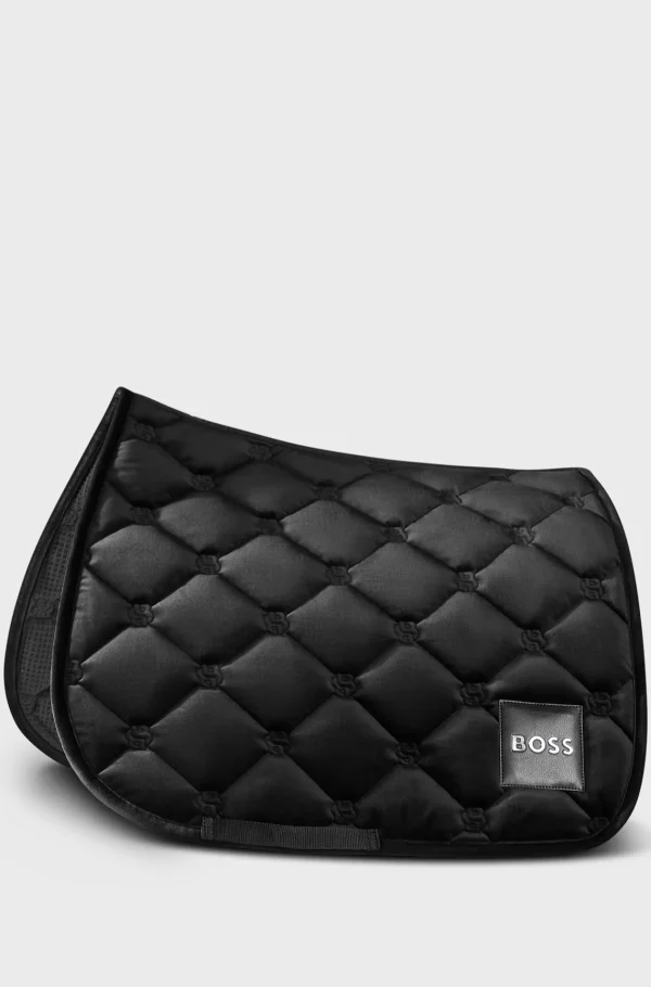 HUGO BOSS Roupa De Equitação>Sela Acolchoada De Cerimónia Equestre De Veludo Com Monogramas Double B