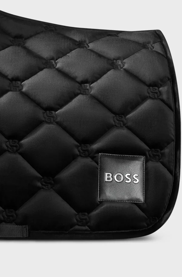 HUGO BOSS Roupa De Equitação>Sela Acolchoada De Cerimónia Equestre De Veludo Com Monogramas Double B