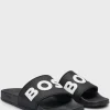 HUGO BOSS Slides>Slides De Fabrico Italiano Com Logótipo Em Relevo