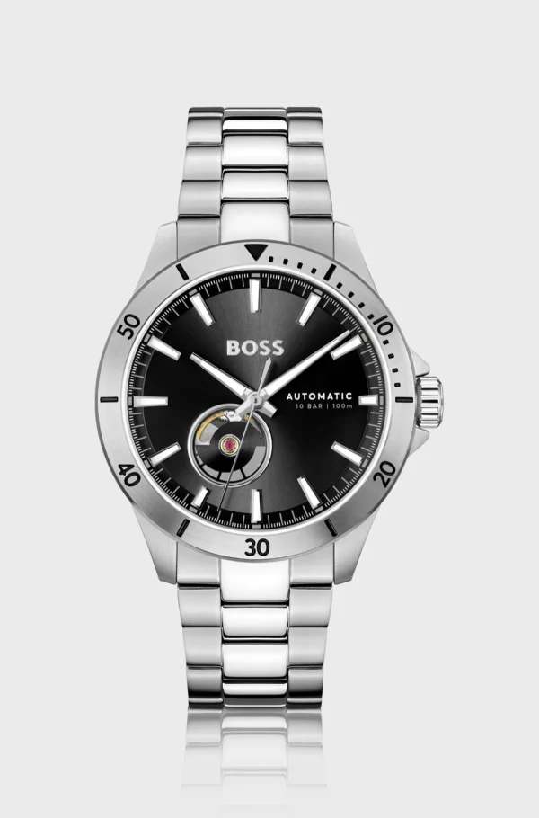 HUGO BOSS Relógios>Stainless-steel Watch With Japanese Automatic Movement