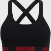 MULHER HUGO BOSS Roupa Interior>Sutiã Desportivo Cruzado De Algodão Elástico Com Banda De Logótipo