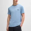 HUGO BOSS Ténis E Padel>T-shirt BOSS X Matteo Berrettini Em Jersey Elástico Com Detalhes Exclusivos