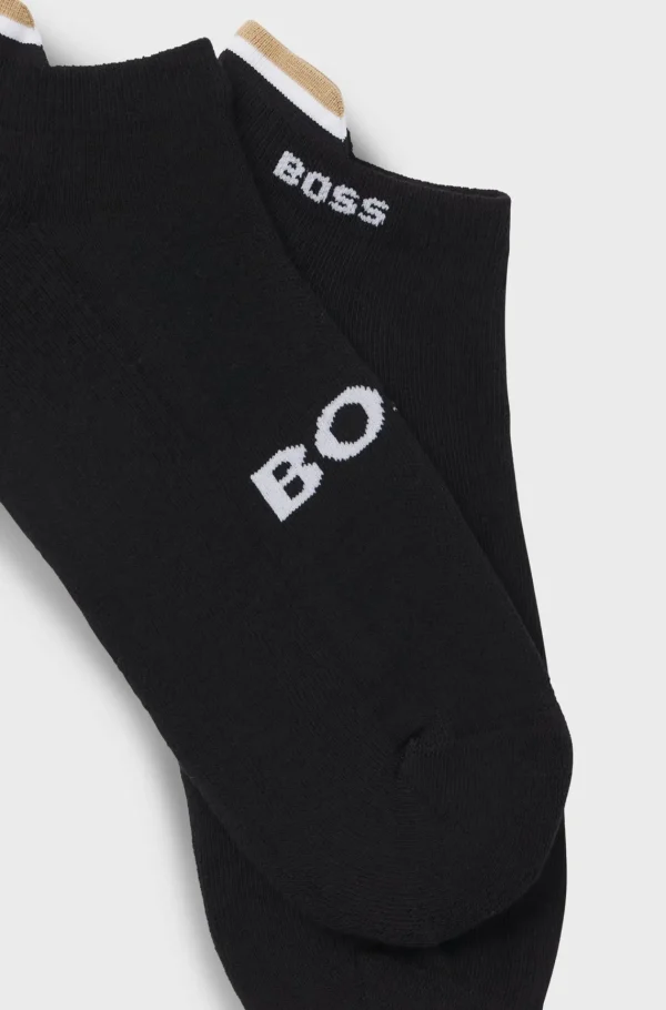 HUGO BOSS Meias>Two-pack Of Ankle Socks With Logo Details