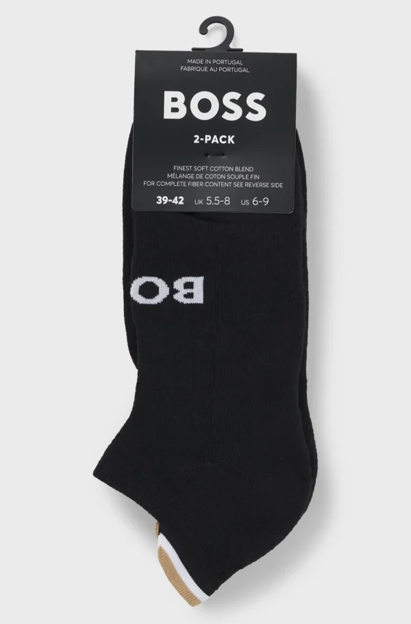 HUGO BOSS Meias>Two-pack Of Ankle Socks With Logo Details